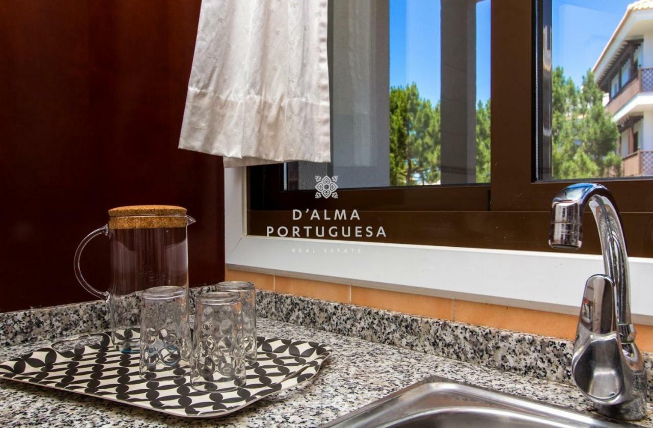 D'Alma Falésia Beach Apartment Albufeira Bagian luar foto